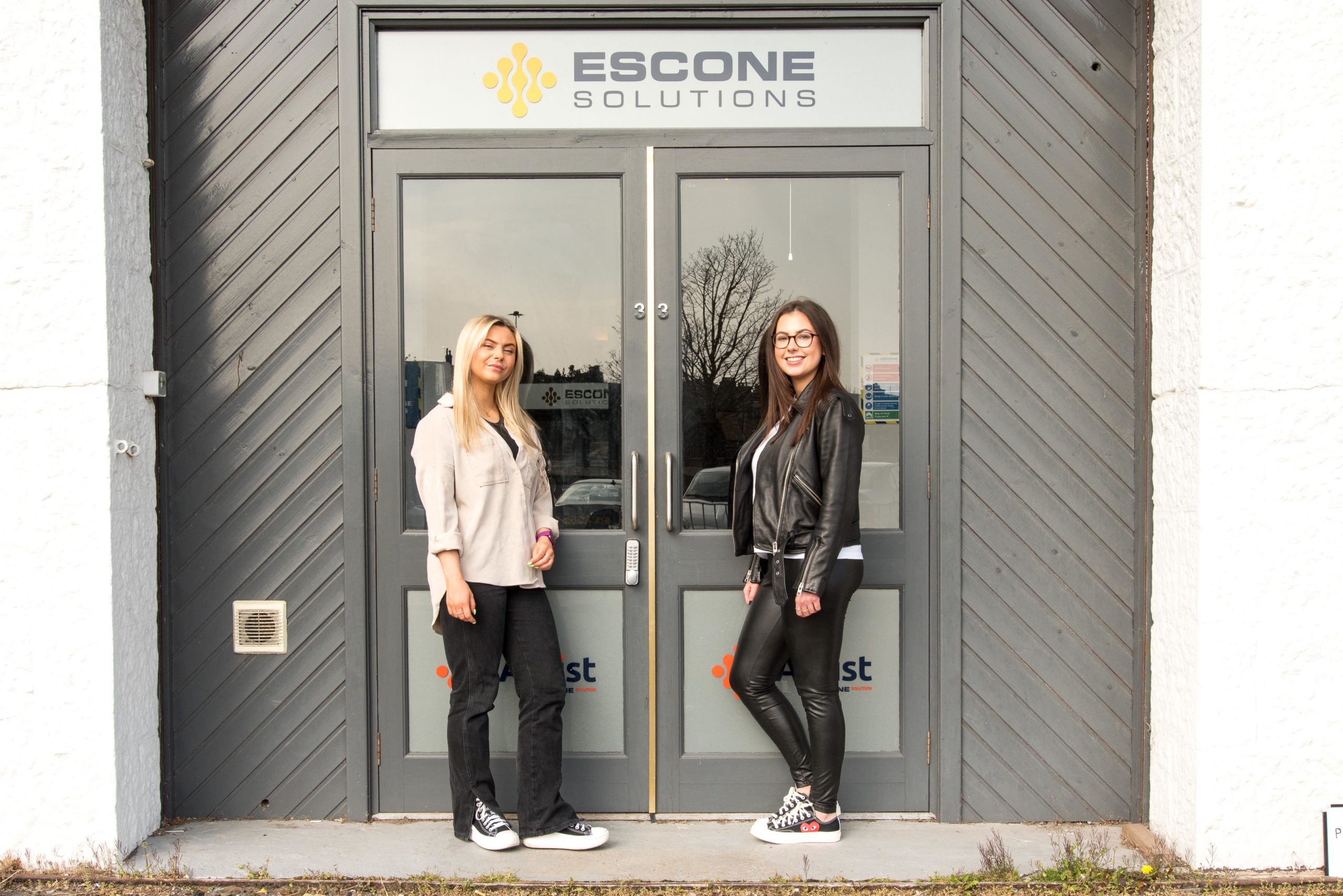 placement students outside Escone Office